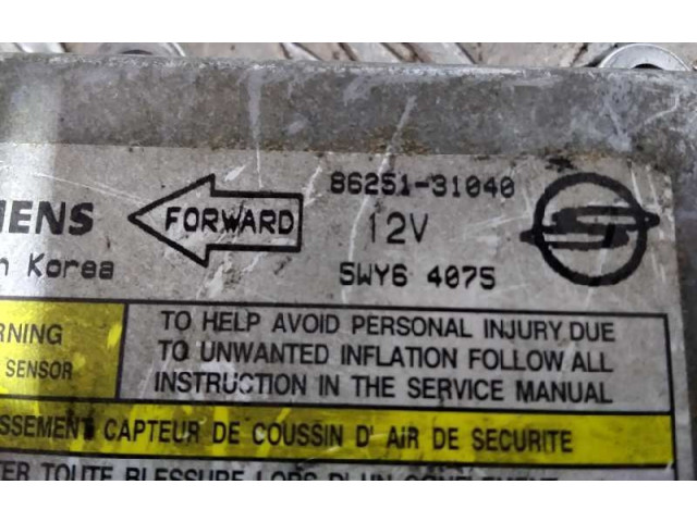 Блок подушек безопасности 8625131040 SsangYong Actyon