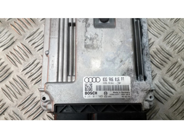 Řídící jednotka 03G906016FF, EDC16U1   Audi A3 S3 A3 Sportback 8P 2009