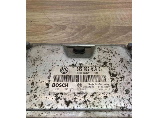 Блок управления двигателем ECU 045906019S, 0281010259   Volkswagen Lupo