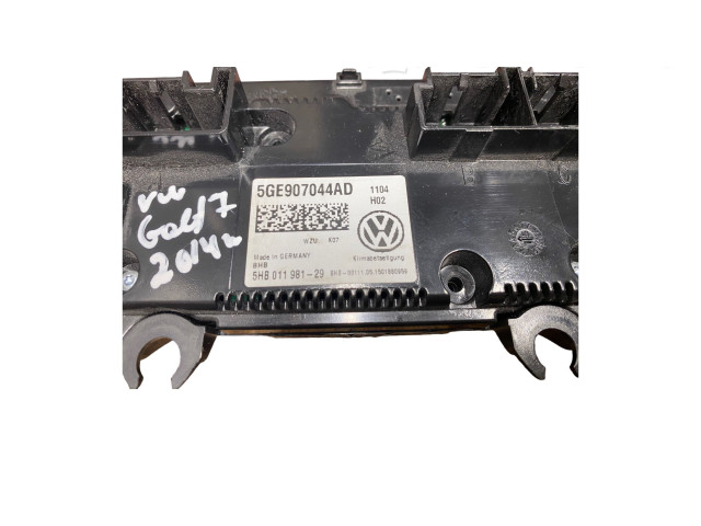 Блок управления климат-контролем 5GE907044AN, 5HB01310428 Volkswagen Golf VII