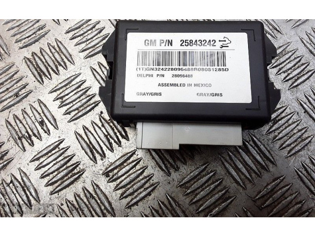 Блок управления двигателя 25843242, 28096488   Chevrolet Captiva