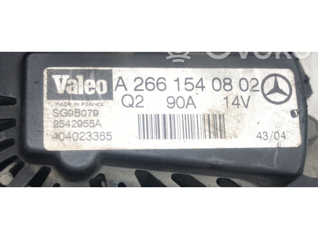 Генератор    Mercedes-Benz A W169      