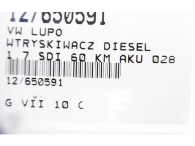 Форсунка 028130202R, 028130202R    Volkswagen Lupo   