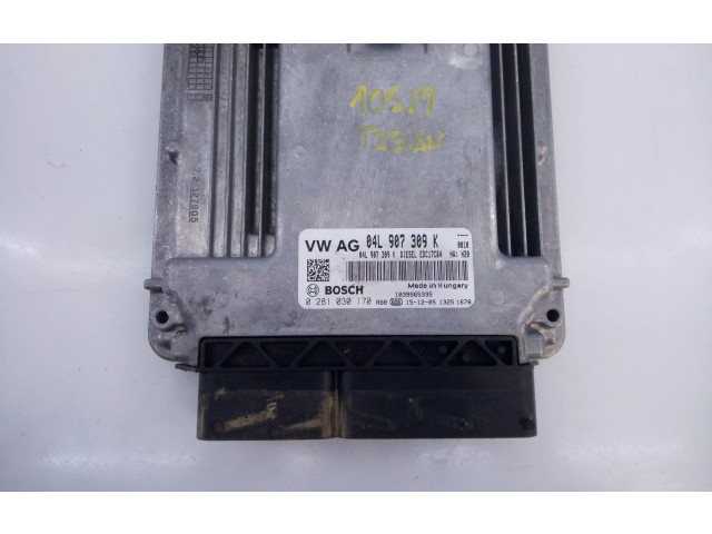 Řídící jednotka 04L907309K, 0281030170   Volkswagen Tiguan 2016