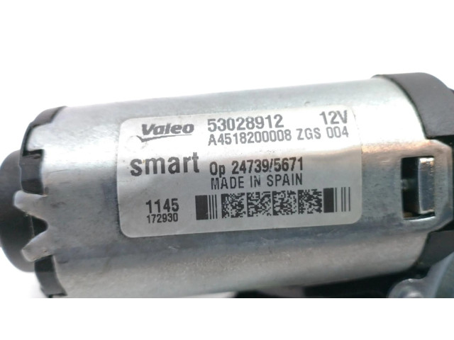 Моторчик заднего дворника A4518200008ZGS Smart ForTwo III C453