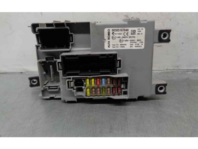 Pojistková skříňka Řídící jednotka BSM 00505167040 Alfa Romeo Mito 2009