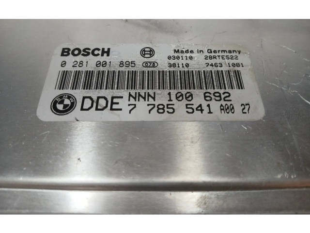 Řídící jednotka 0281001895, 7785541   Rover 75 2002