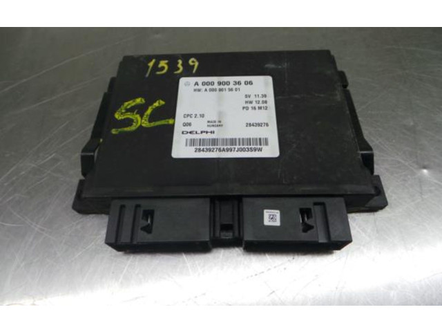 Блок комфорта A0009003606, A0009015601   Mercedes-Benz GLA W156   