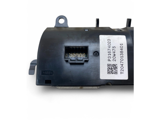 Блок управления климат-контролем 31674023, P31674023   Volvo XC90