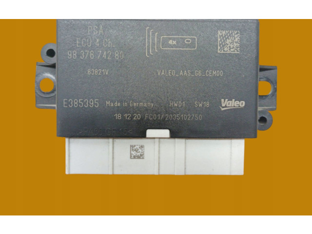 Řídící jednotka 9837674280 Citroen Berlingo 2021