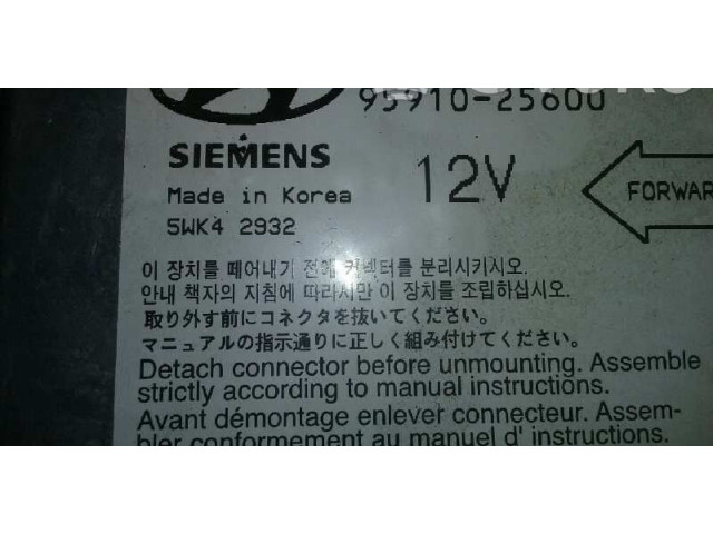 Блок подушек безопасности 9591025600, 5WK42932   Hyundai Accent