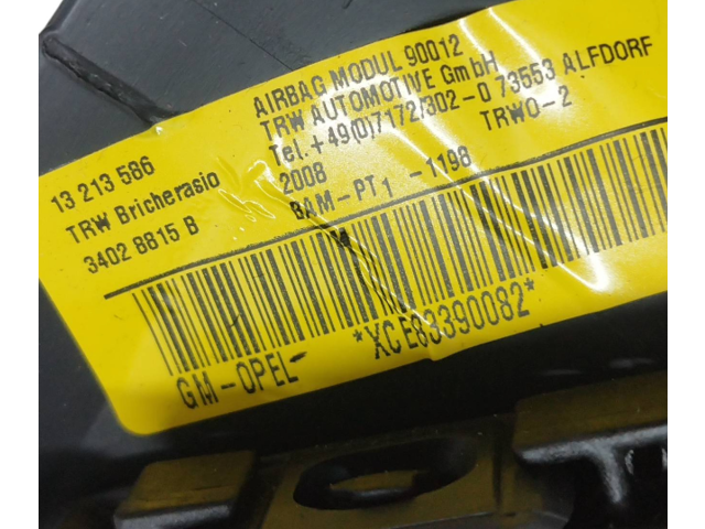 Подушка безопасности в сиденье 13213586, 34028815B   Opel Corsa D