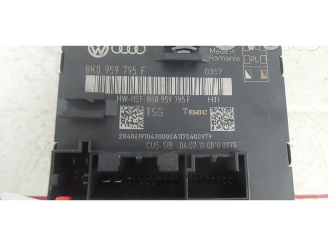 Блок управления дверью 8K0959795G, 8K0959795D Audi Q5 SQ5