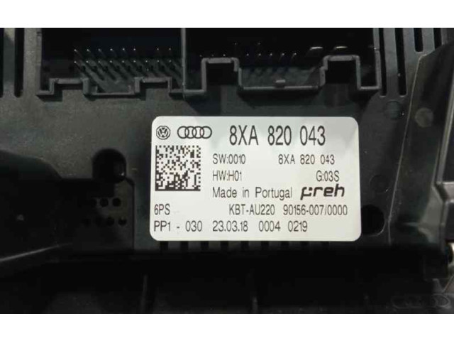 Модуль блока управления кондиционером 8XA820043   Audi A1