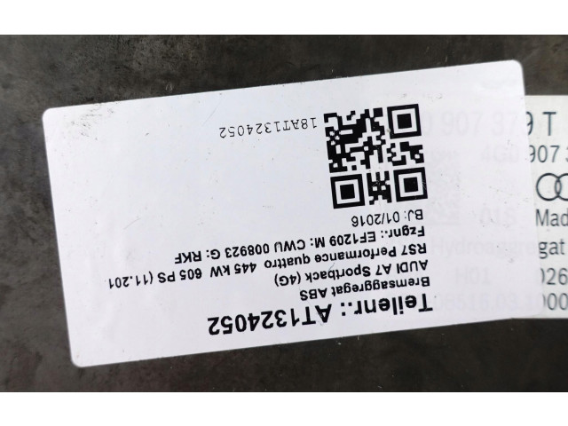 Блок АБС 4G0907379T, 0265956226 Audi A7 S7 4G 2011 - 2017 года