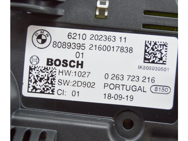 Přístrojová deska BMW X3M F97 2019 8089395, 0263723216