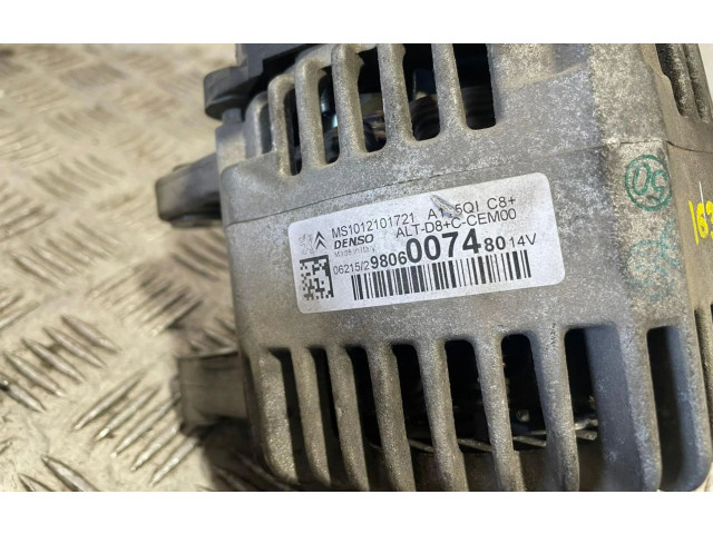 Генератор 9806007480   Peugeot 2008 I      