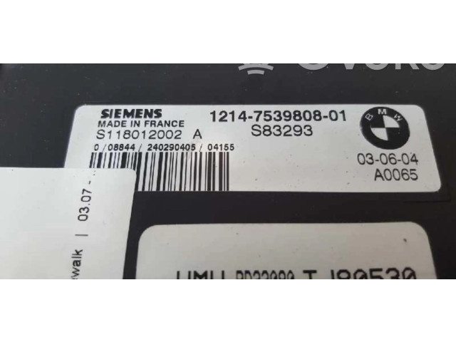 Блок управления двигателем ECU 1214753980801, 1214753980801 Mini One - Cooper Cabrio R52