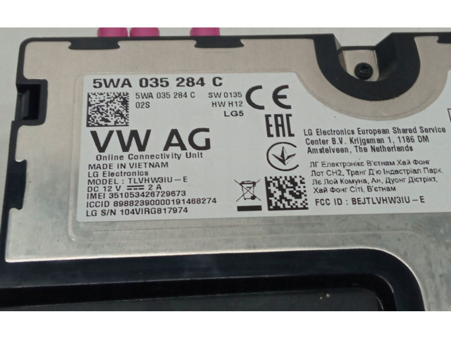 Блок управления 5WA035284C, 5E0035497 Skoda Octavia Mk4