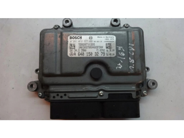Блок управления двигателя A6401503279 Mercedes-Benz A W169