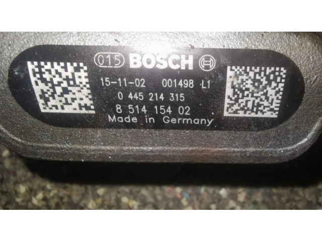 Топливная рампа 0445214315, 8514154 BMW 4 F36 Gran coupe 2.0 для двигателя B47