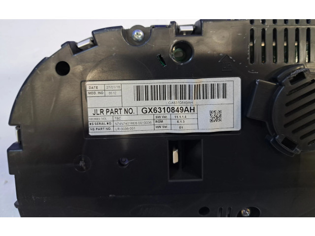 Панель приборов GX6310849AH   Jaguar XF X260       