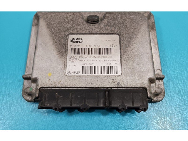 Блок управления двигателем ECU 55196261, IMPRK1441128 Fiat Panda II