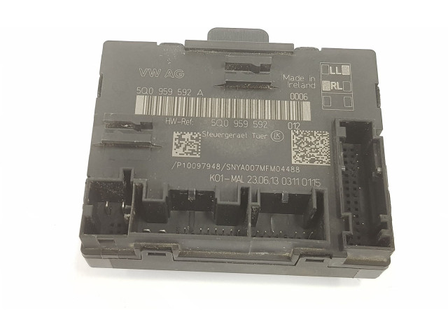 Блок управления 5Q0959592A, 5Q0959592A Volkswagen Golf VII