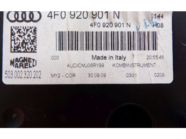 Панель приборов 4F0920901N, 4F0920901N Audi A6 S6 C6 4F