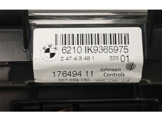 Přístrojová deska BMW 1 F20 F21 2015 9365975, 62109365975