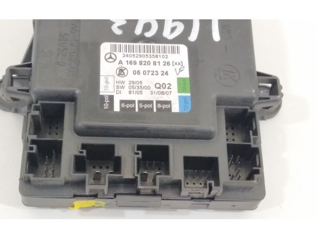 Блок управления A1698208126   Mercedes-Benz A W169