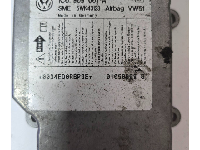 Блок подушек безопасности 1C0909601A, 01050809G   Skoda Fabia Mk1 (6Y)