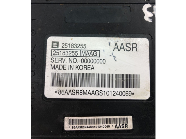 Блок управления двигателя 25183255, FR273   Chevrolet Spark