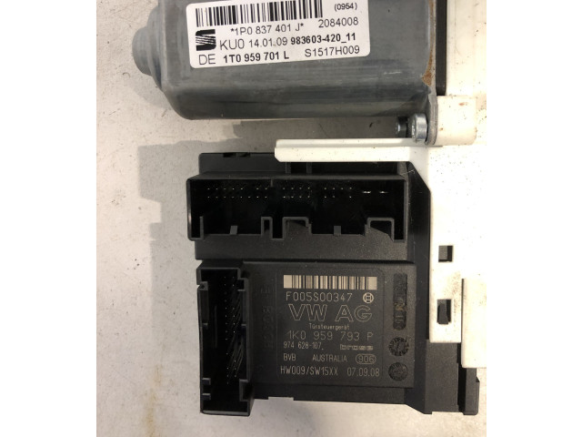 Передний двигатель механизма для подъема окон