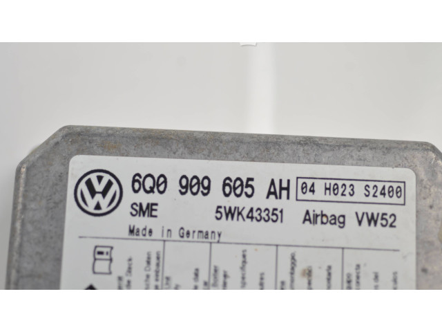 Блок подушек безопасности 6Q0909605AH, 04H023S2400   Volkswagen Caddy