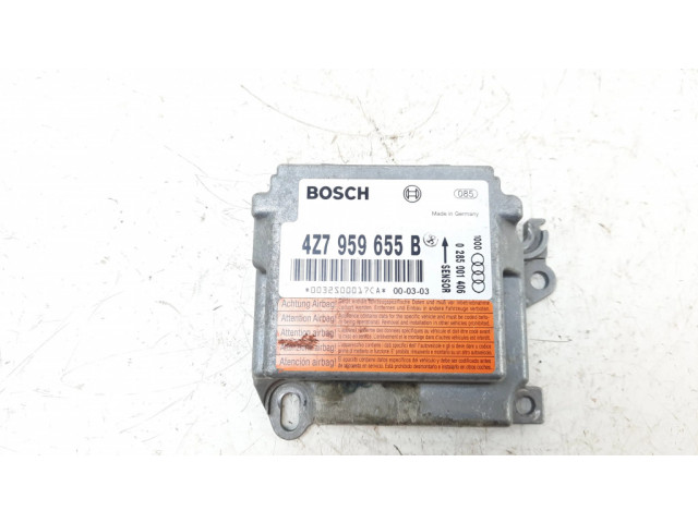 Блок подушек безопасности 4Z7959655B, 0285001406 Audi A6 Allroad C5