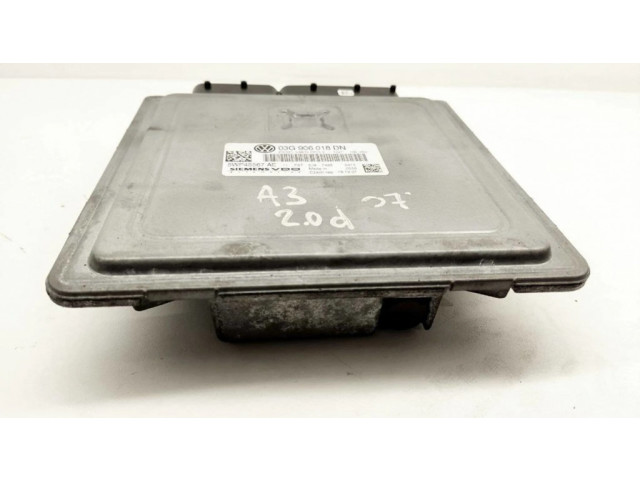 Блок управления двигателя 03G906018DN, 5WP45567AE Audi A3 S3 A3 Sportback 8P