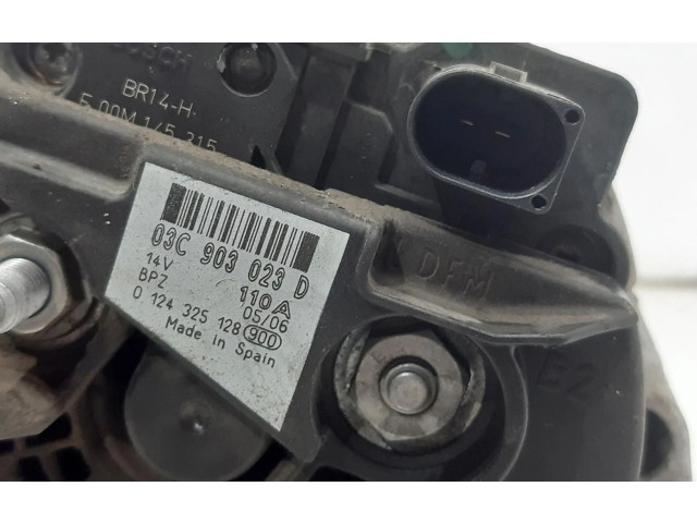 Генератор 03C903023D Skoda Octavia Mk2 (1Z)