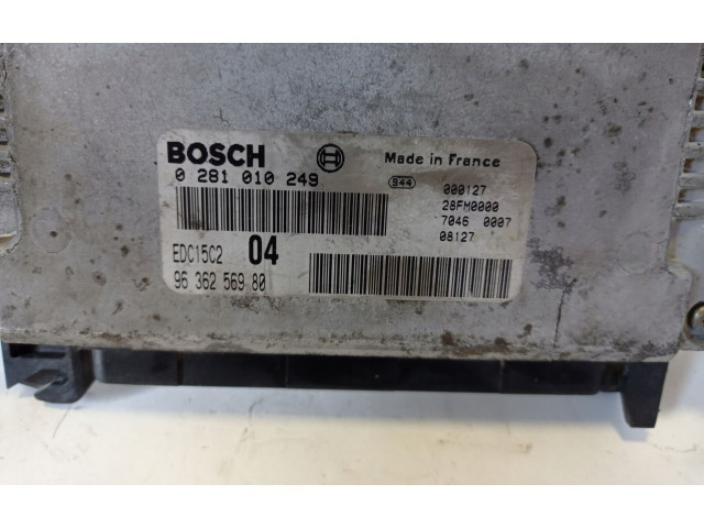 Блок управления двигателя 9636256980 Peugeot 306