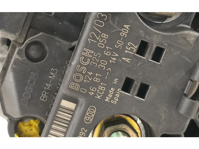 Генератор 46813061, 124325058   Fiat Stilo      