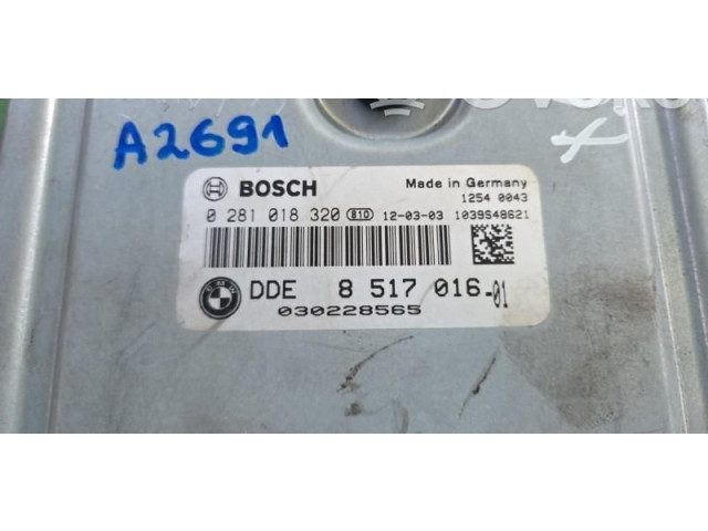 Řídící jednotka 0281018320, 8517016 BMW X6 E71 2009