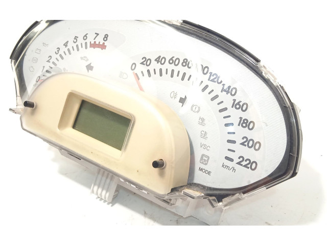 Přístrojová deska Subaru Justy 2007 83800B1620A, 83800B1620