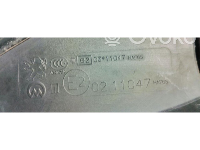 Зеркало электрическое        Peugeot 2008 I  2013 - 2019 года   