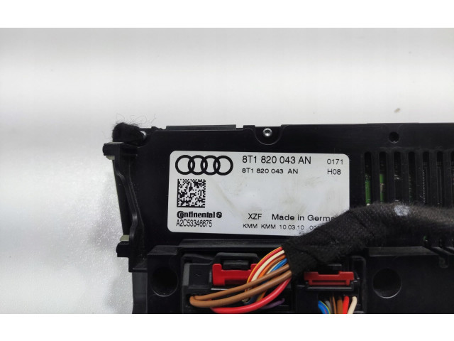 Блок управления климат-контролем 8T1820043N   Audi A5 8T 8F