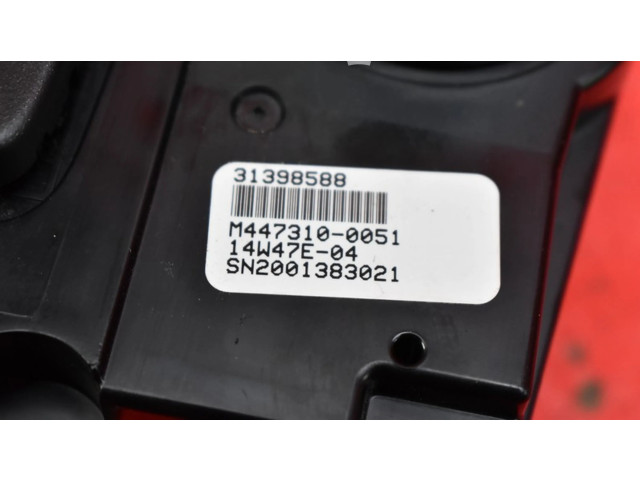 Блок управления климат-контролем 31398588, 31398588 Volvo V60