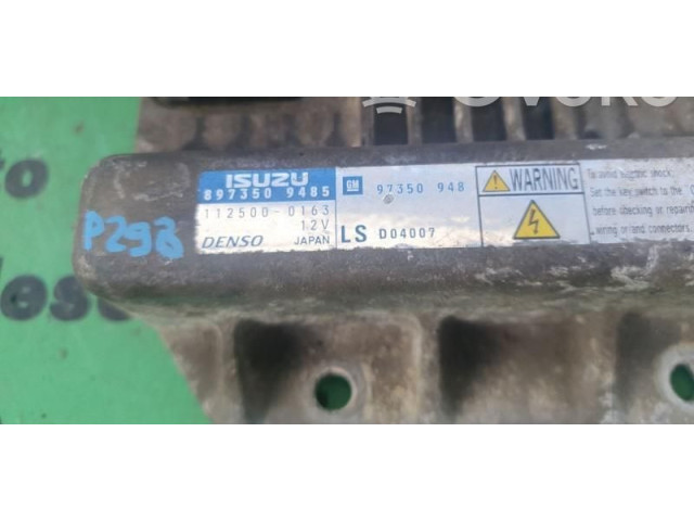 Блок управления двигателем Блок управления 8973509485., 97350948 Opel Meriva A