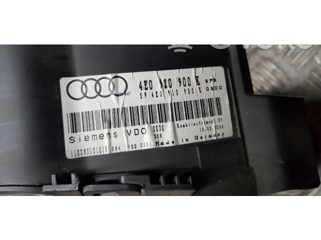 Přístrojová deska Audi A8 S8 D3 4E 2006