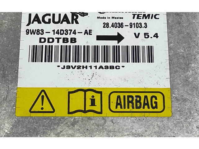Блок подушек безопасности 9W8314D374AE Jaguar XK - XKR
