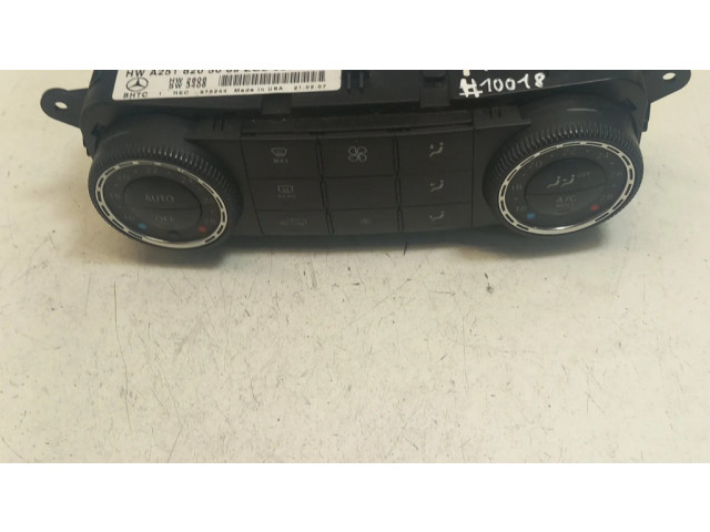 Блок управления климат-контролем A2518702089, 2518702089   Mercedes-Benz ML W164