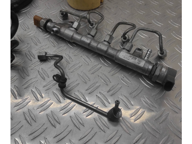 Комплект системы впрыска топлива 03L130277J, 03L130755AC    Audi A6 S6 C7 4G  CGLC 